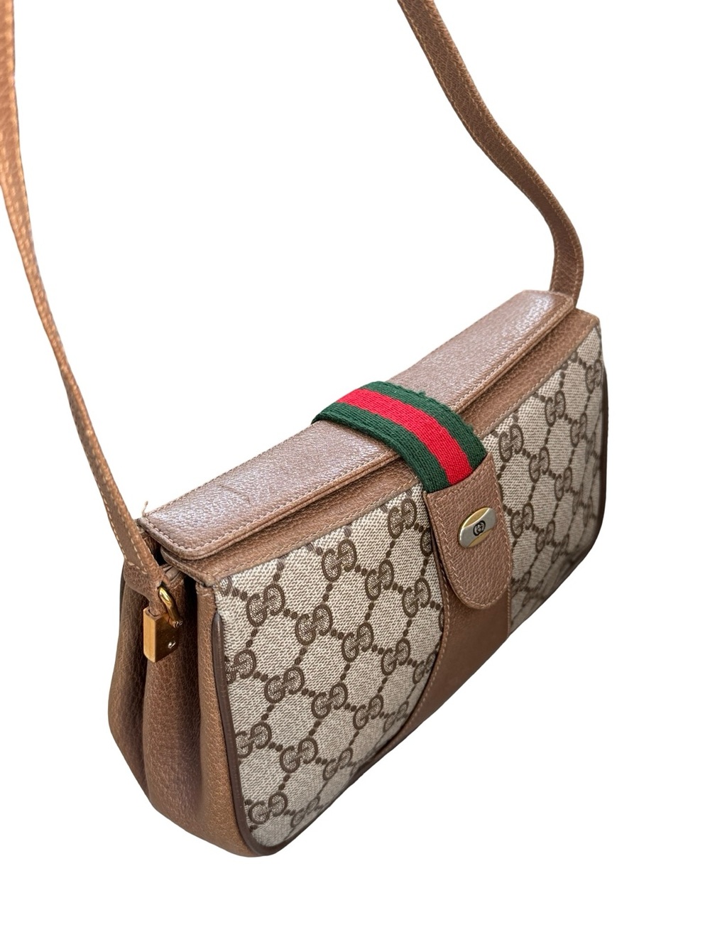 Authentic Gucci Ophidia Style Vintage GG Supreme Mini Crossbody Bag Sherryline - Picture 5 of 17